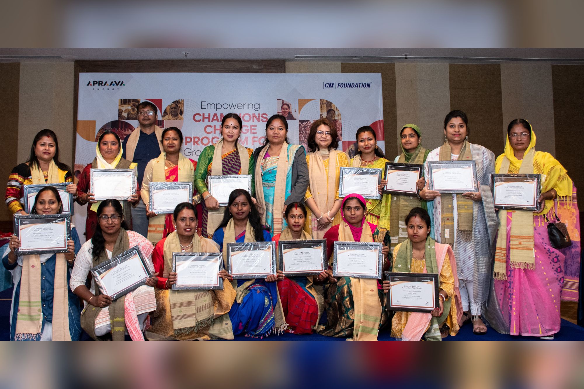 Apraava Energy partners with CII to honour female changemakers in Assam