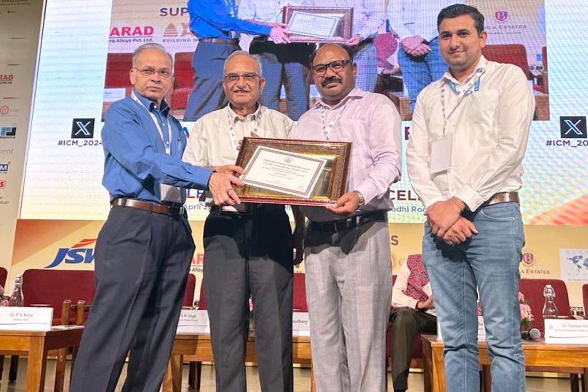 SJVN gets award for CSR initiatives at 15th CIDC Vishwakarma Awards 24′