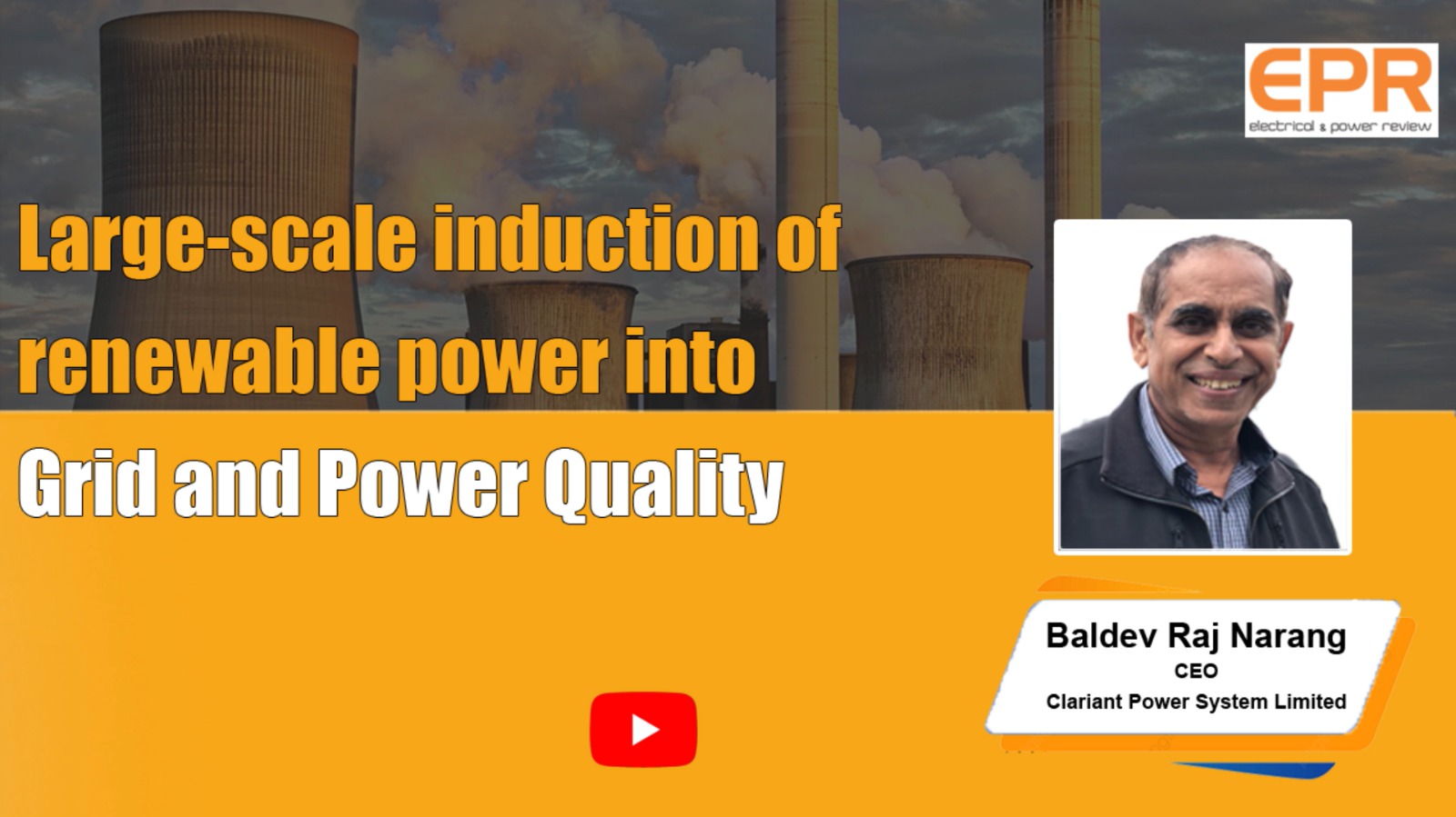 large-scale induction of renewable power into grid and Power Quality | EPR Magazine