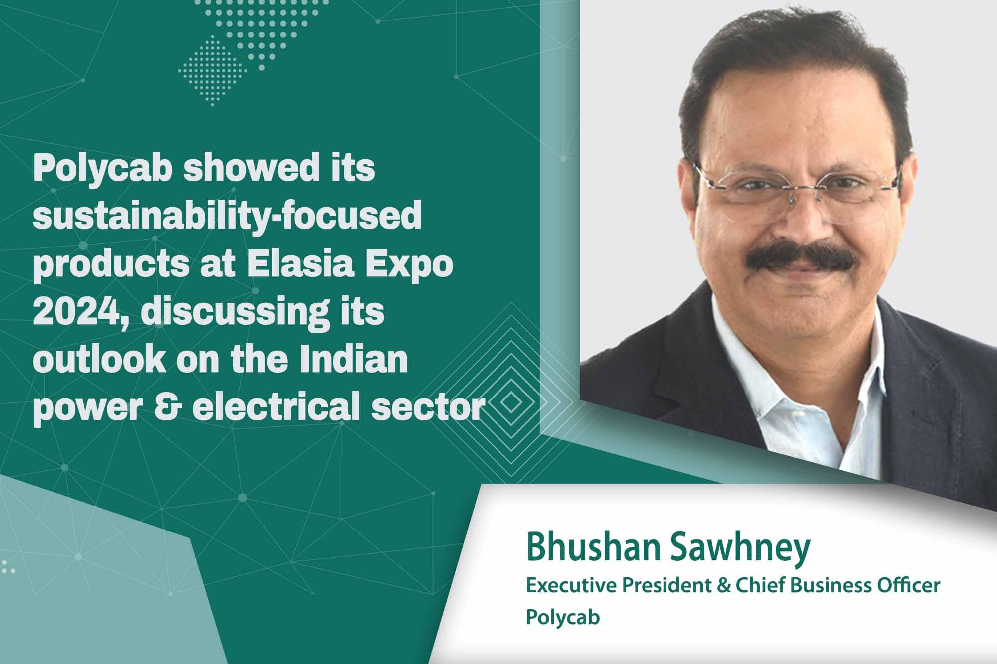 Polycab to showcase sustainability and innovation at Elasia Expo 2024