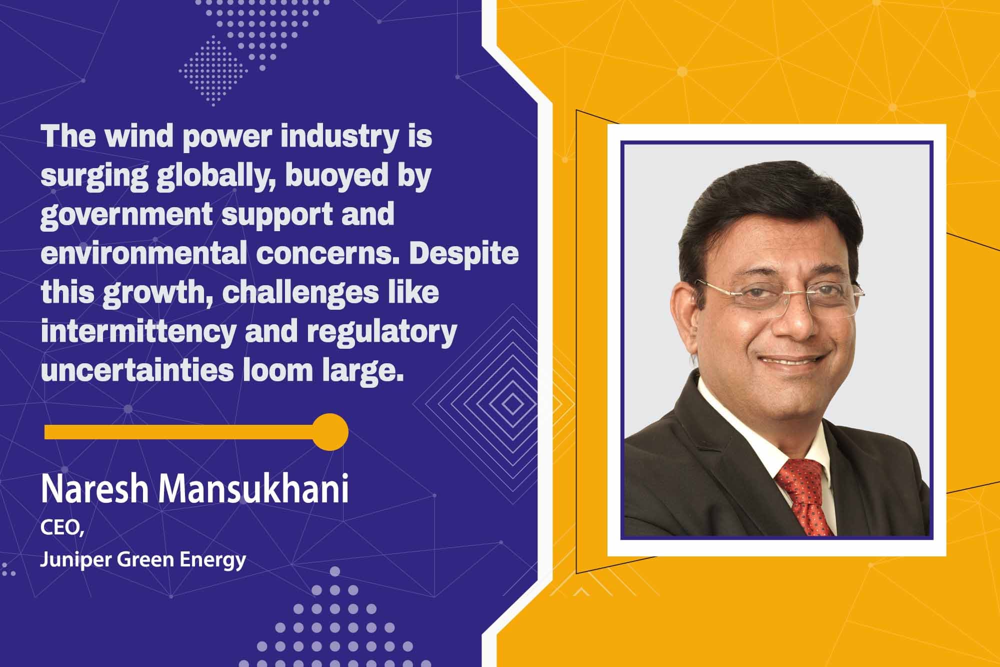 Compliance with regulations, market forces, and industry standards in the wind energy 