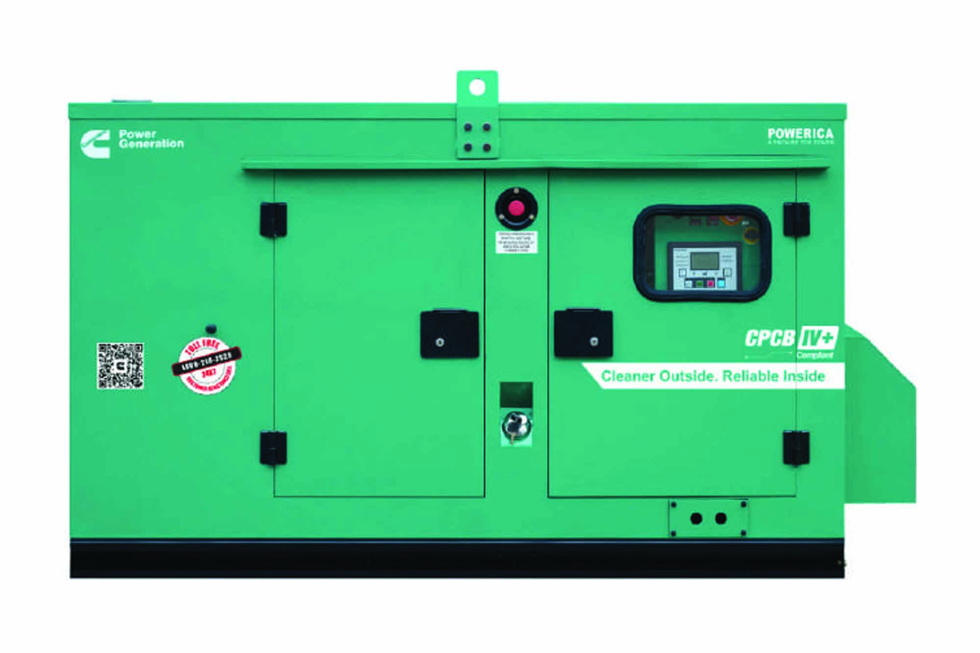 Cummins-powered Powerica CPCB IV+ compliant DG Sets