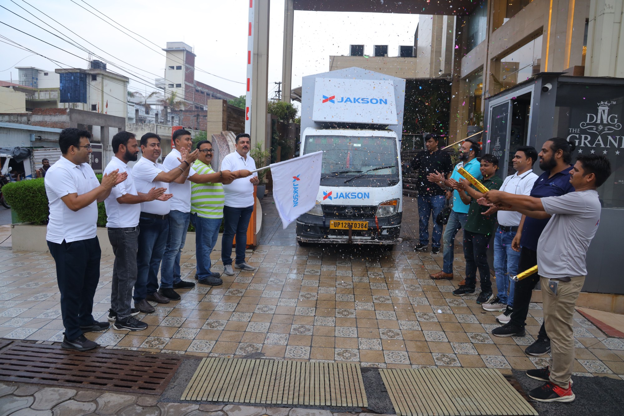 Jakson Solar Rath drive in Uttar Pradesh
