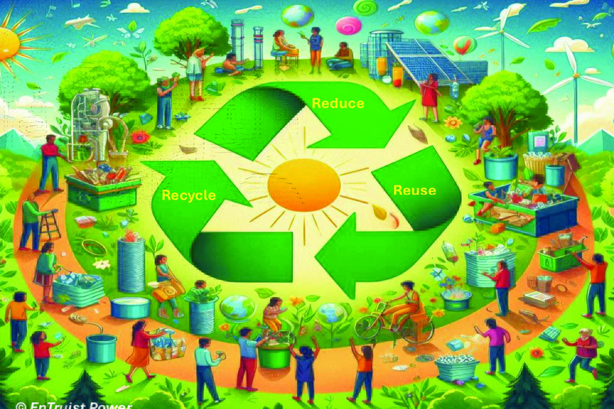 Synergising circular economy and clean energy for sustainable transition