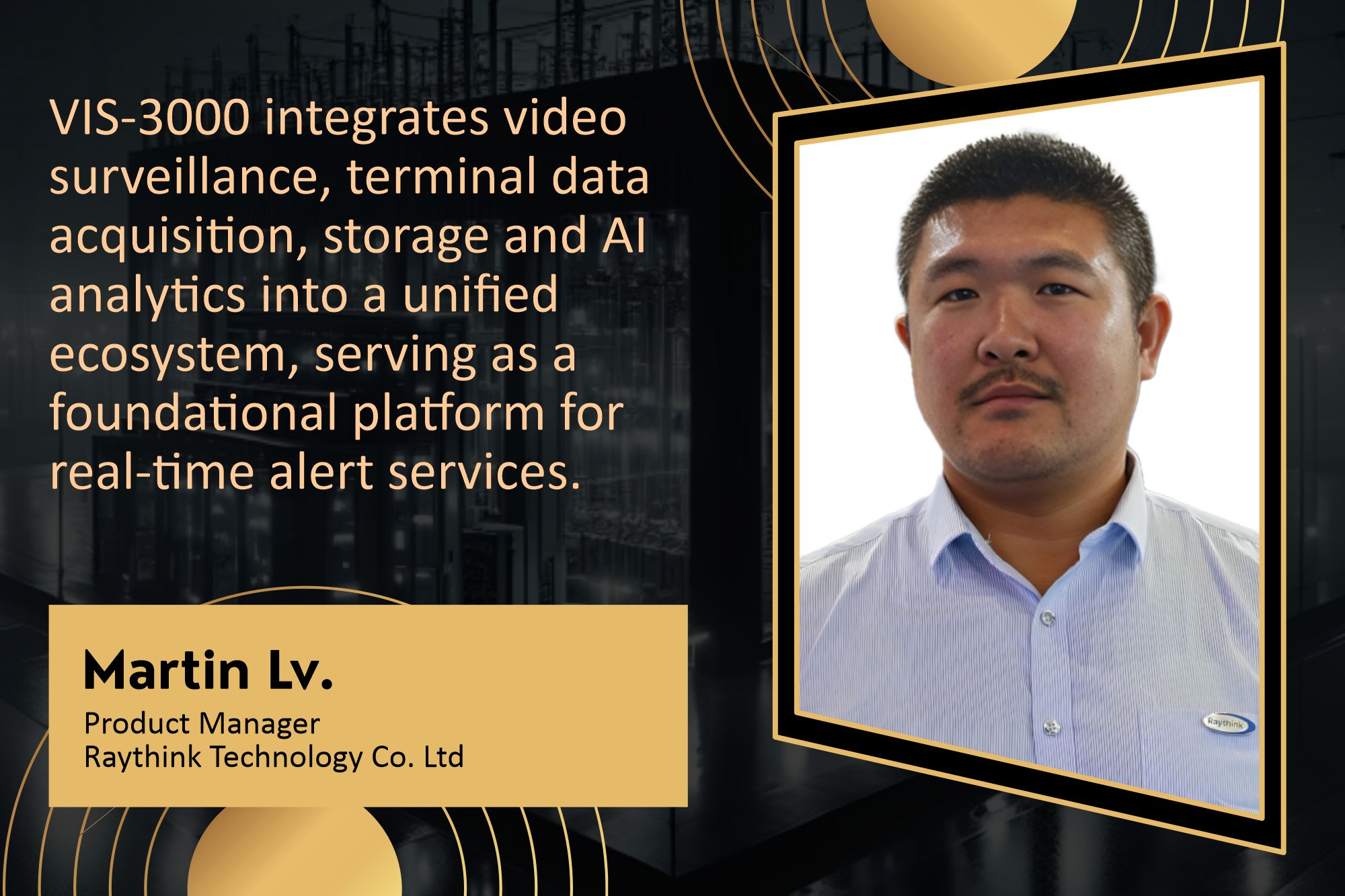 Raythink VIS-3000 enables instant alerts for swift predictive maintenance