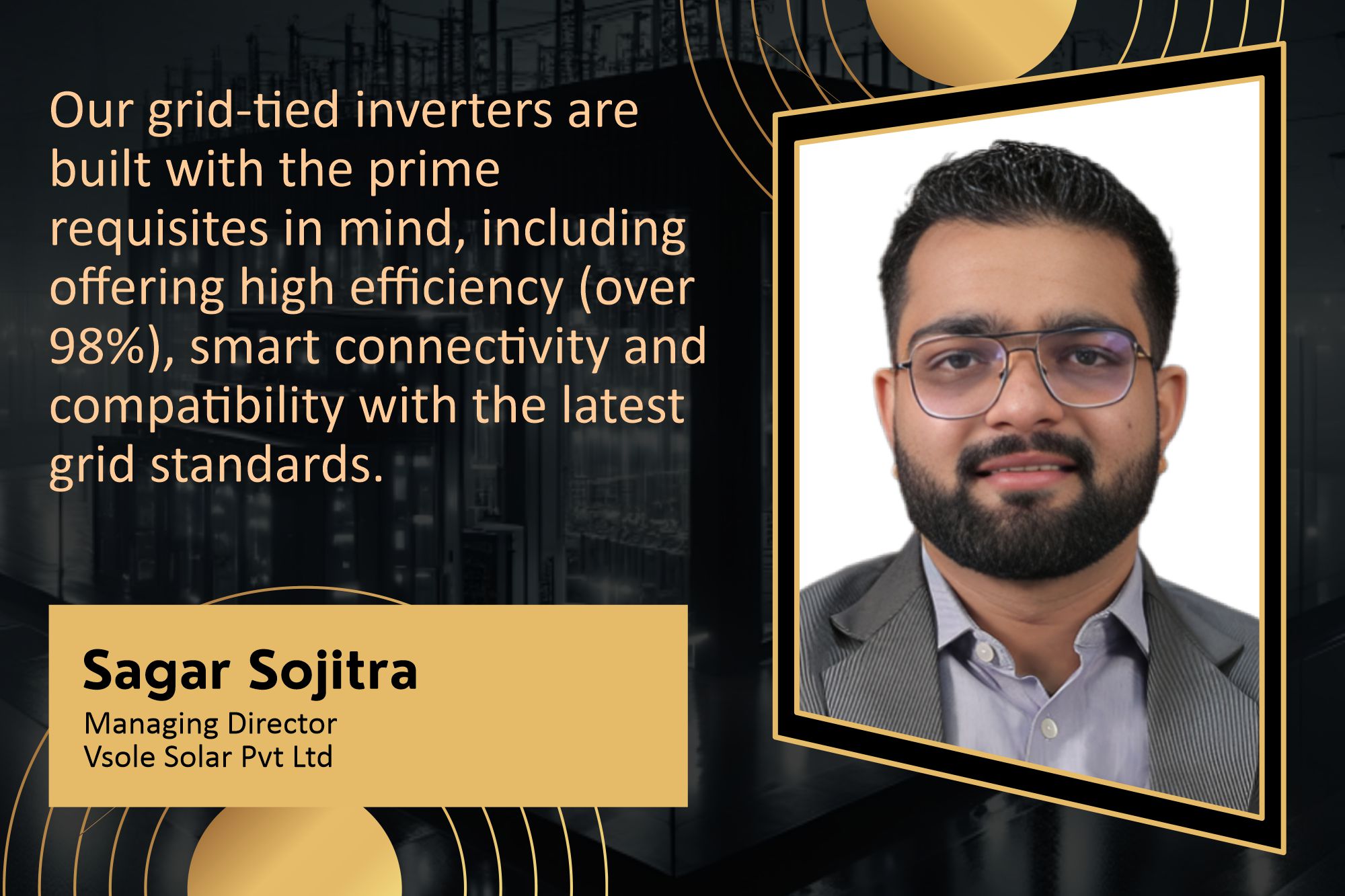 Solar inverters and grid-connected systems enhance power quality