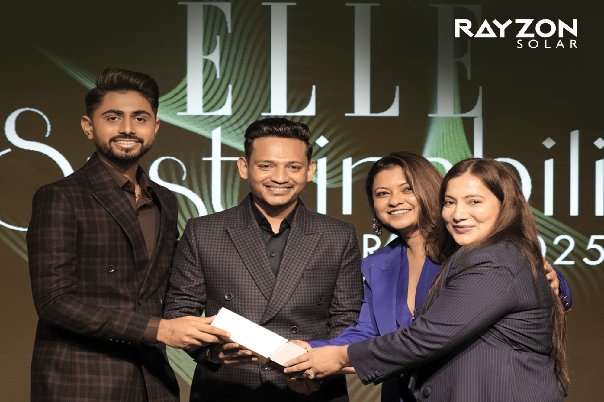 Rayzon Solar receives ELLE Sustainability Award 2025