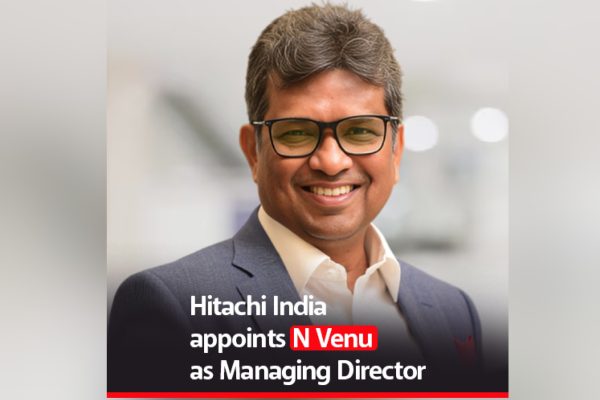 Hitachi India appoints N Venu as Managing Director