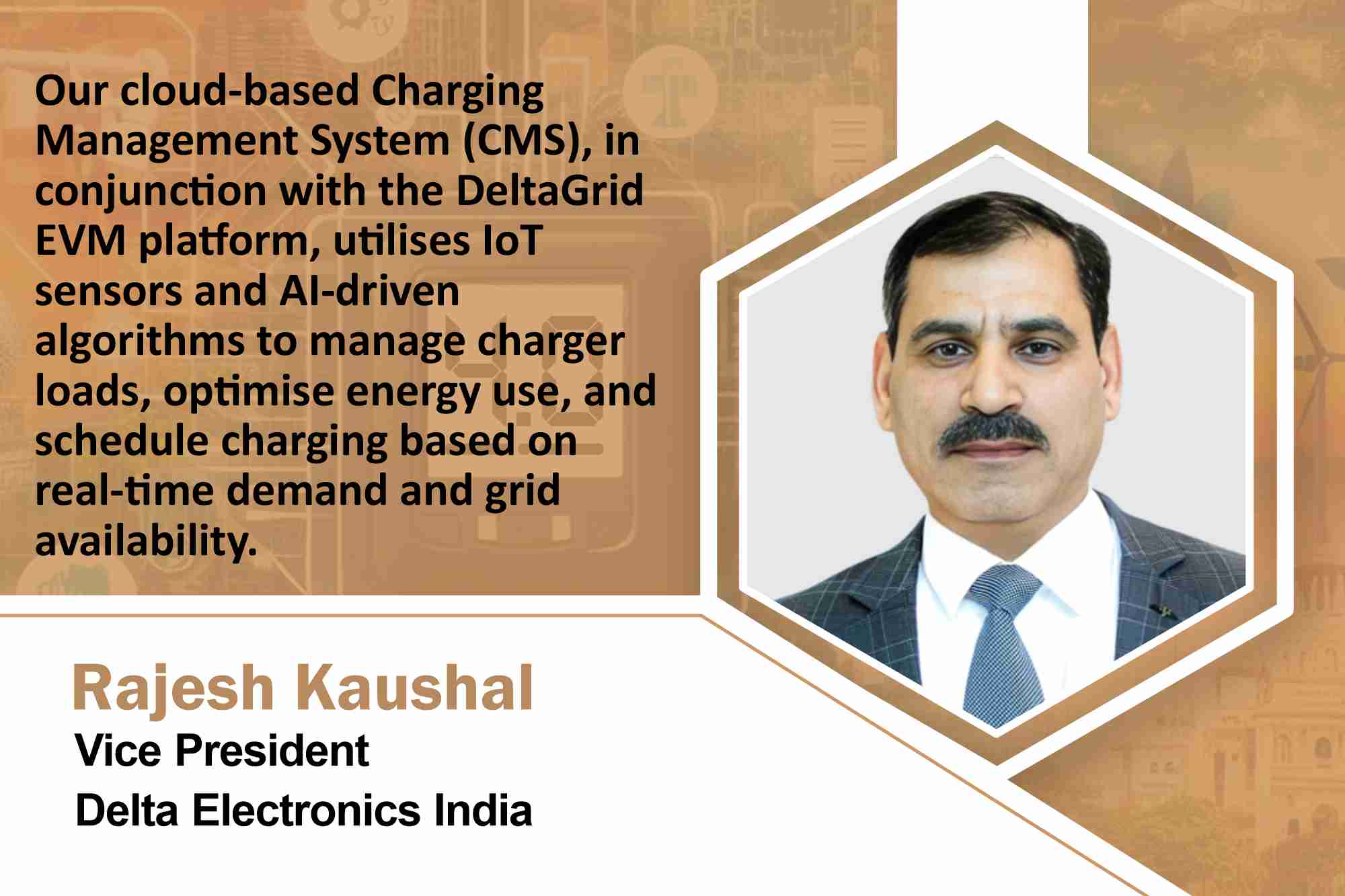 DeltaGrid® EVM utilising AI, IoT to optimise charging and energy consumption