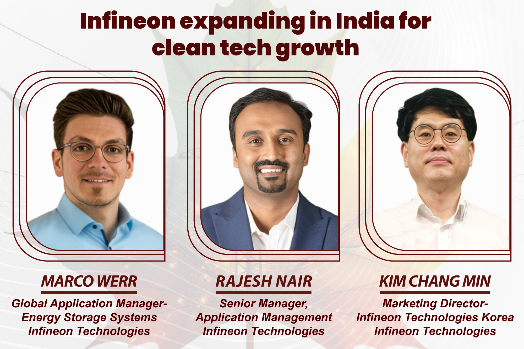 Infineon expanding in India for clean tech growth 