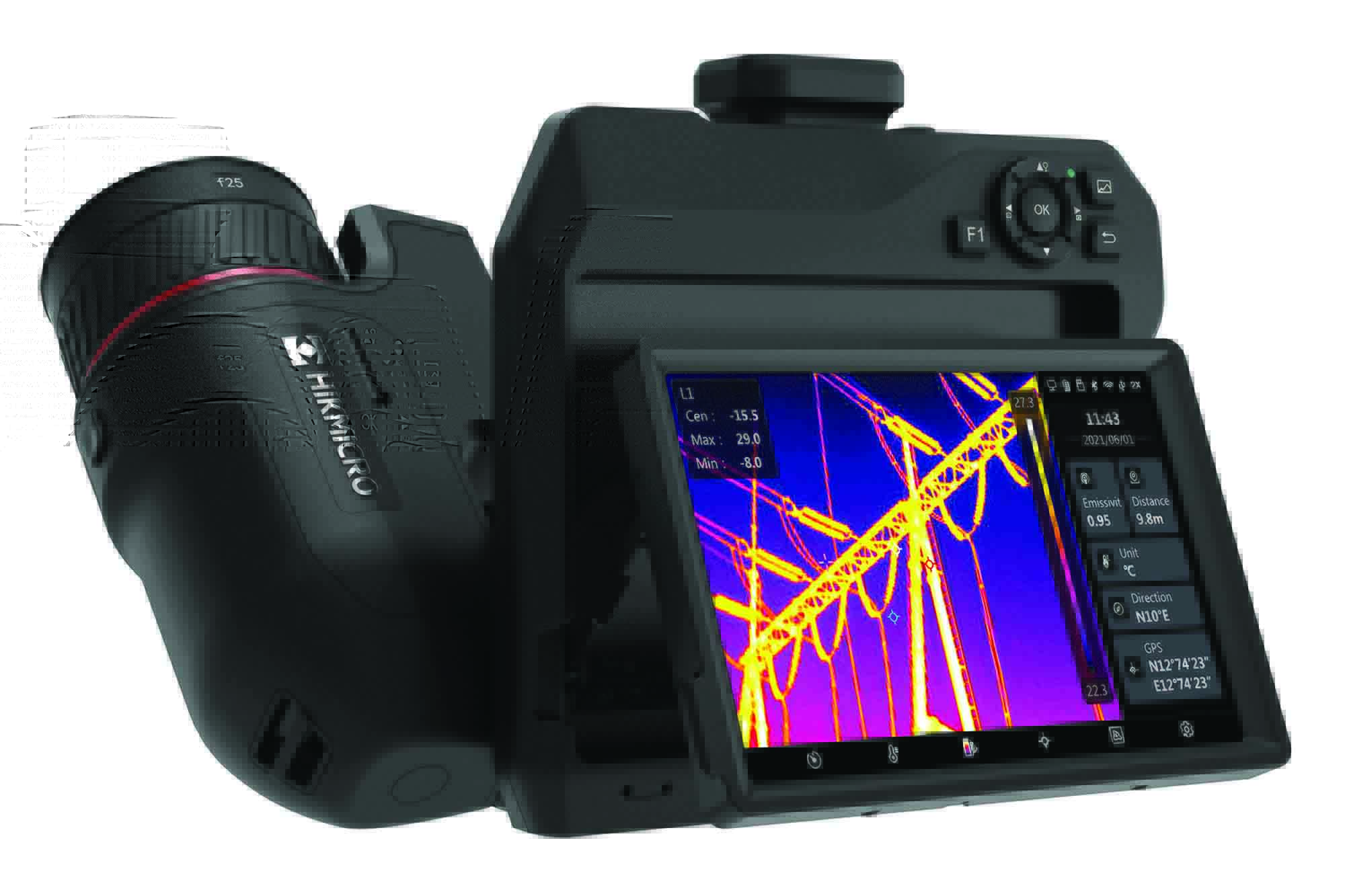 Thermal cameras locating electrical faults