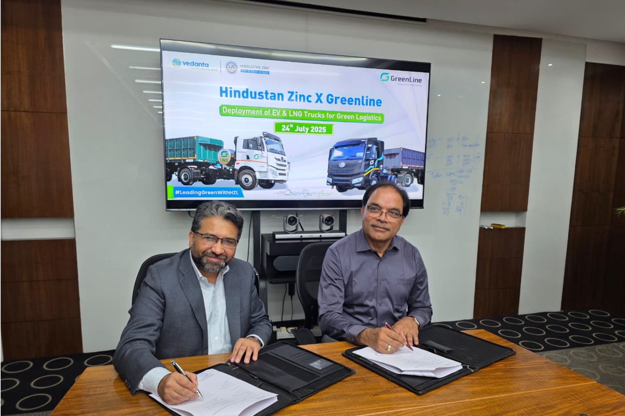 Hindustan Zinc collaborates with GreenLine Mobility for green logistics