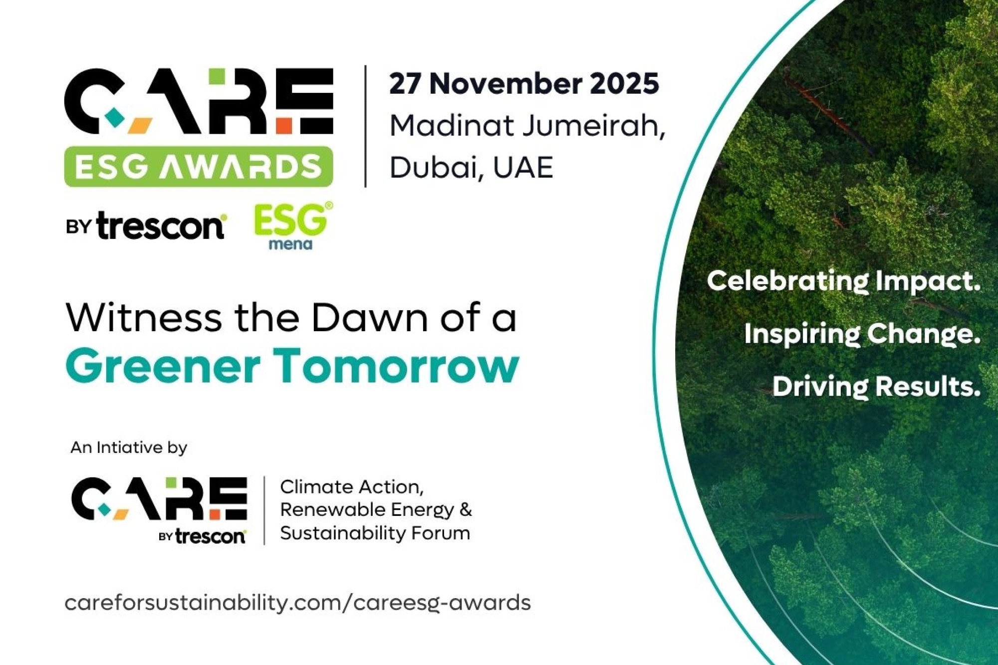 Trescon and ESG Mena launches CARE ESG awards 2025 