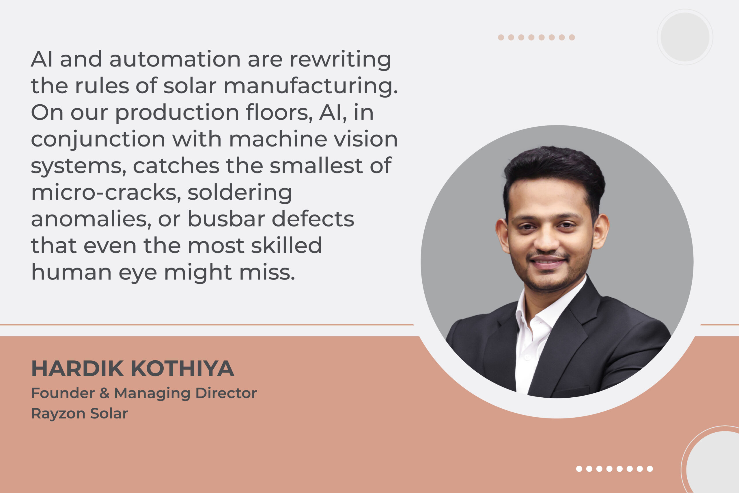 AI and automation are rewriting the rules of solar manufacturing