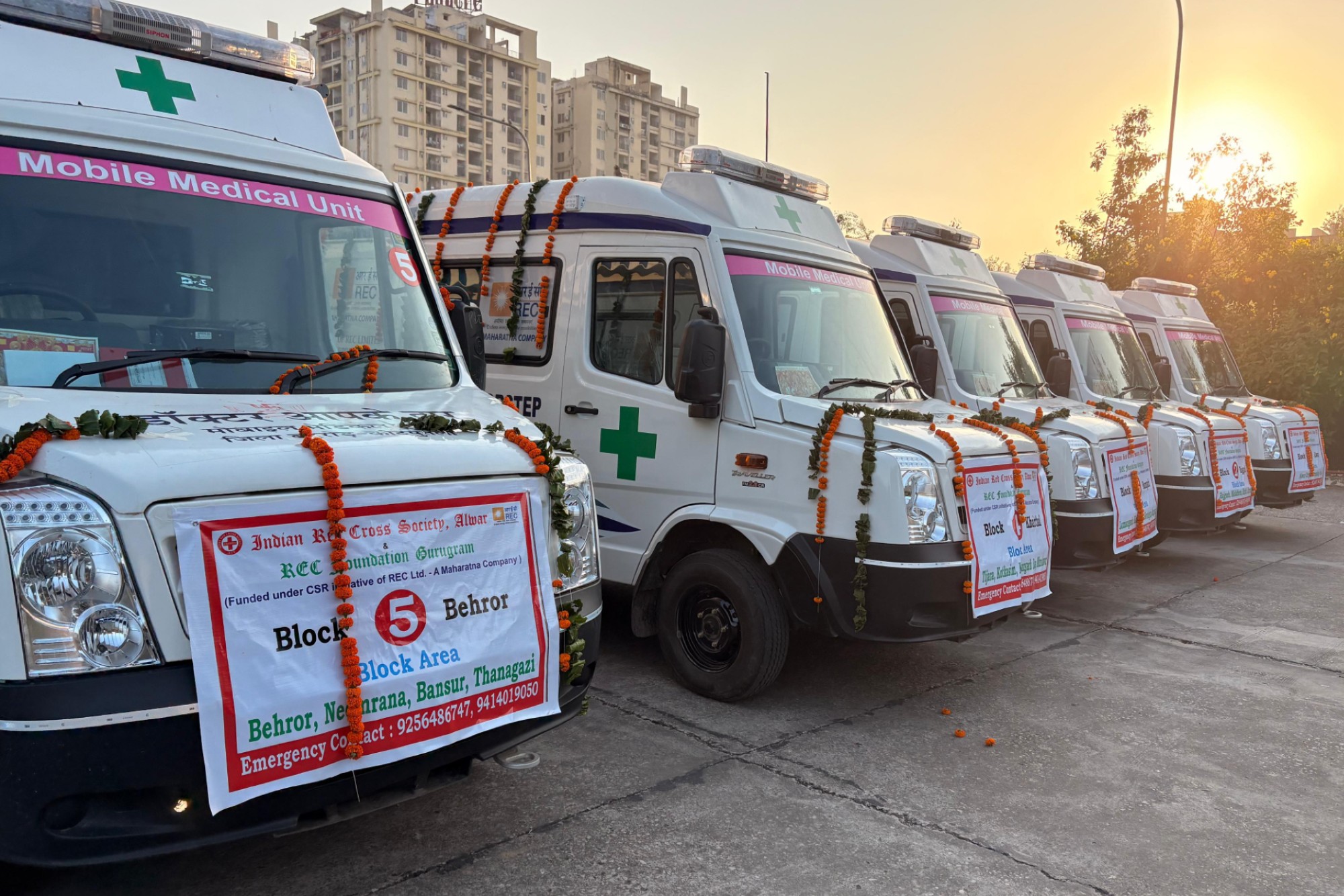 Union Minister Bhupender Yadav flags off REC’s Mobile Medical Unit for rural healthcare in Rajasthan
